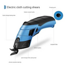 LuxCut Elegant Rechargeable Scissors | Manual Electric Scissors for Precision and Ease