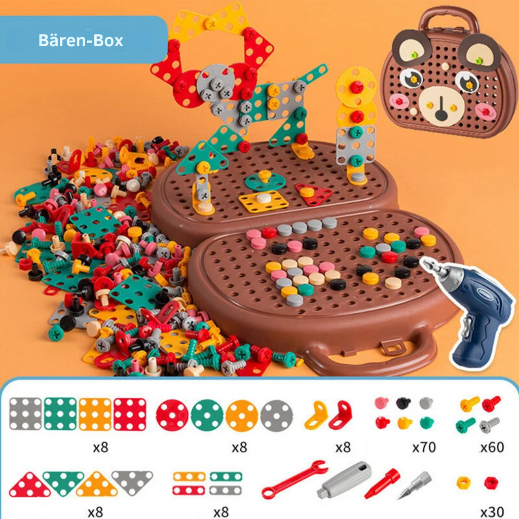 Bear Tool Box for Kids DIY