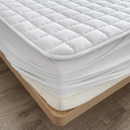 Waterproof Quilted Mattress Protector Breathable Comfort Protection for Bed