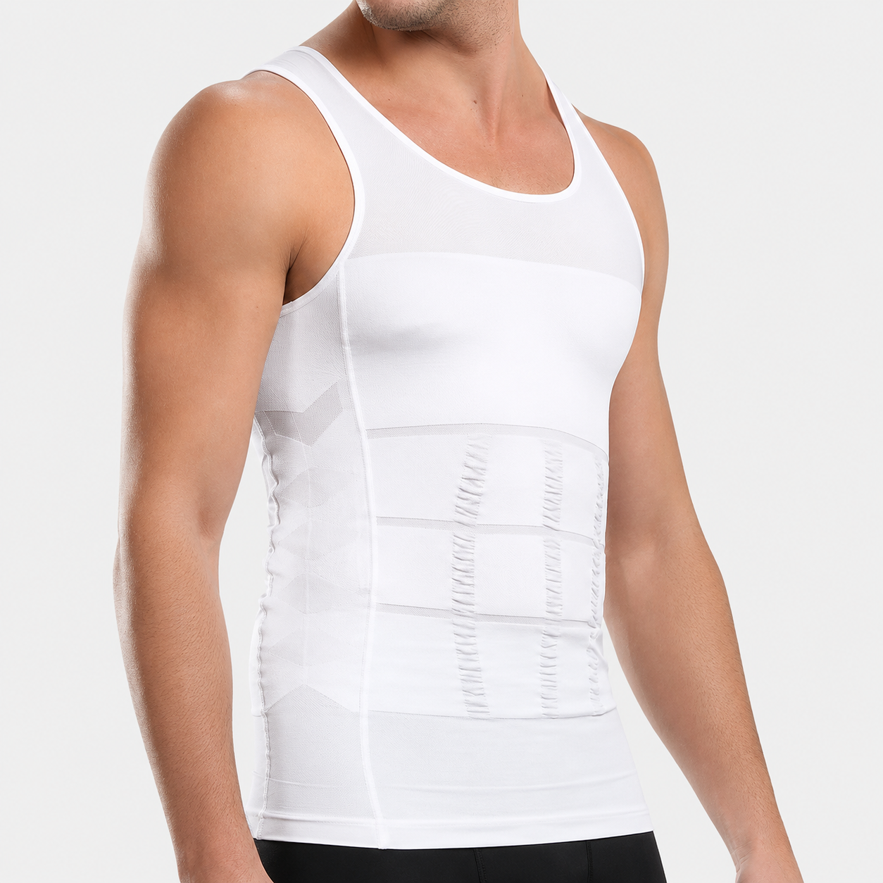 Men's Compression Tank Top for Support and Body Shaping