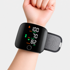 Wrist Blood Pressure Monitor with LED Display and Automatic Measurement